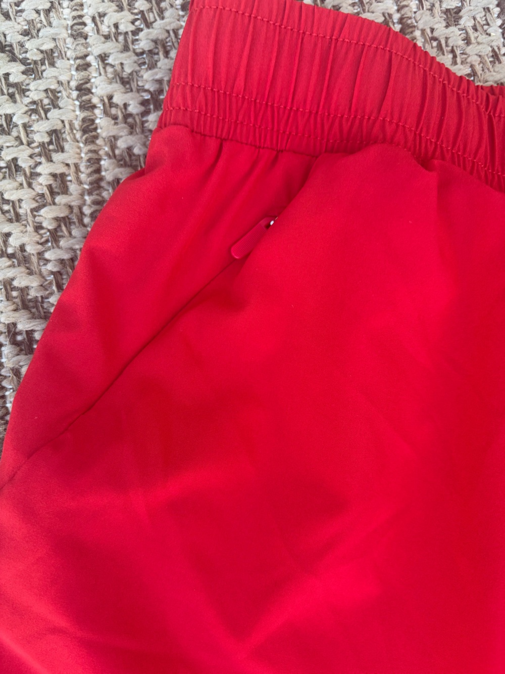 ALO Yoga Women's Red Shorts - Picture 7 of 10